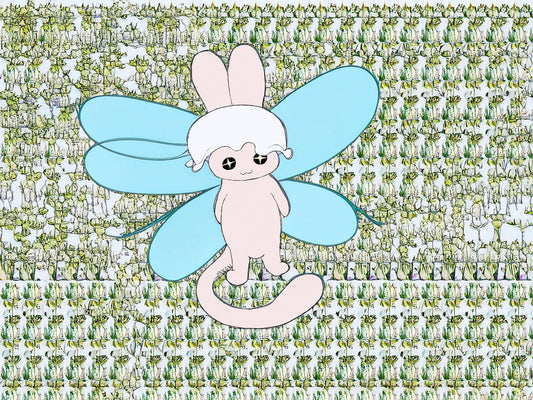 " 1000 Faeries " print on specialty paper starmugen