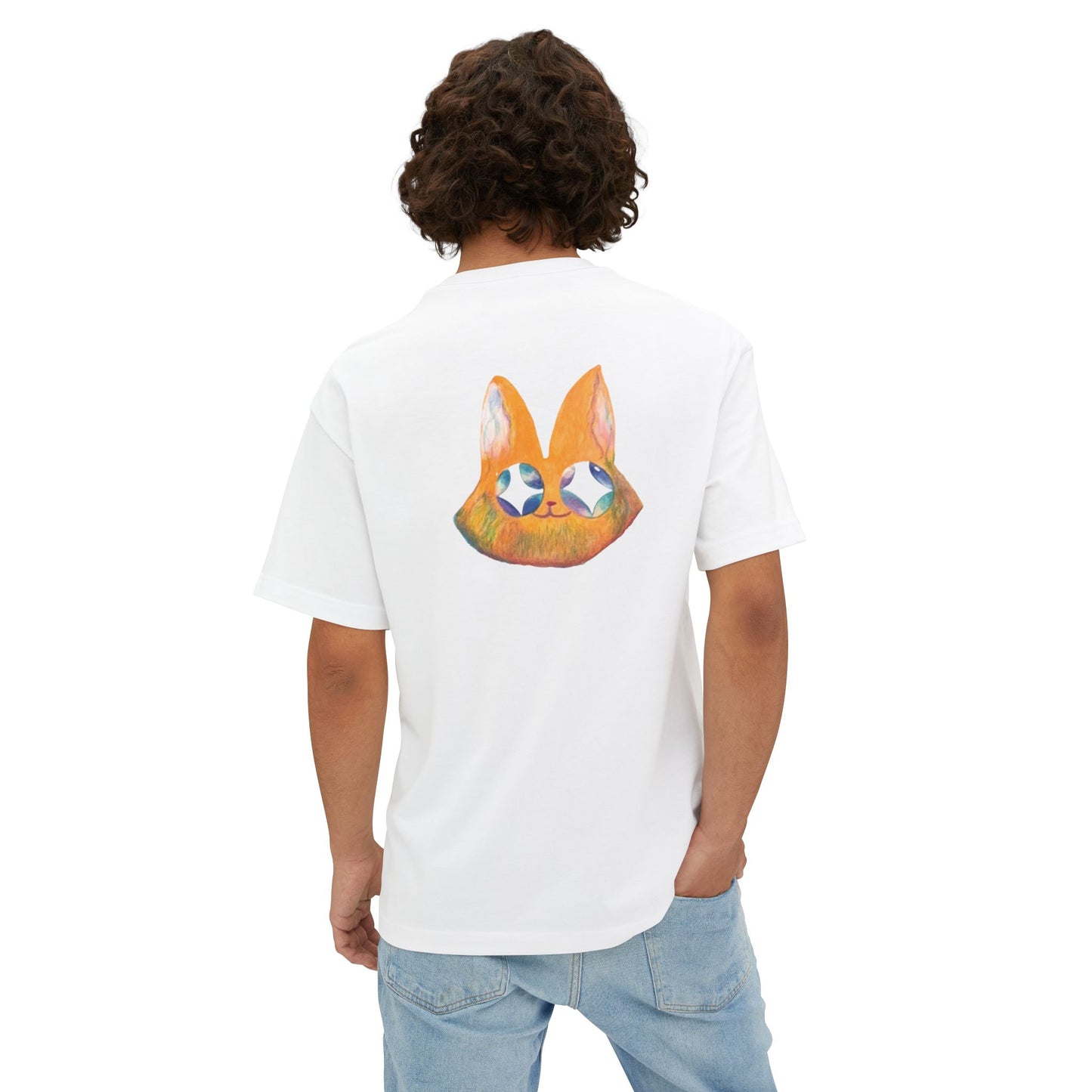 ‘ Fox ’ Unisex Boxy Tee