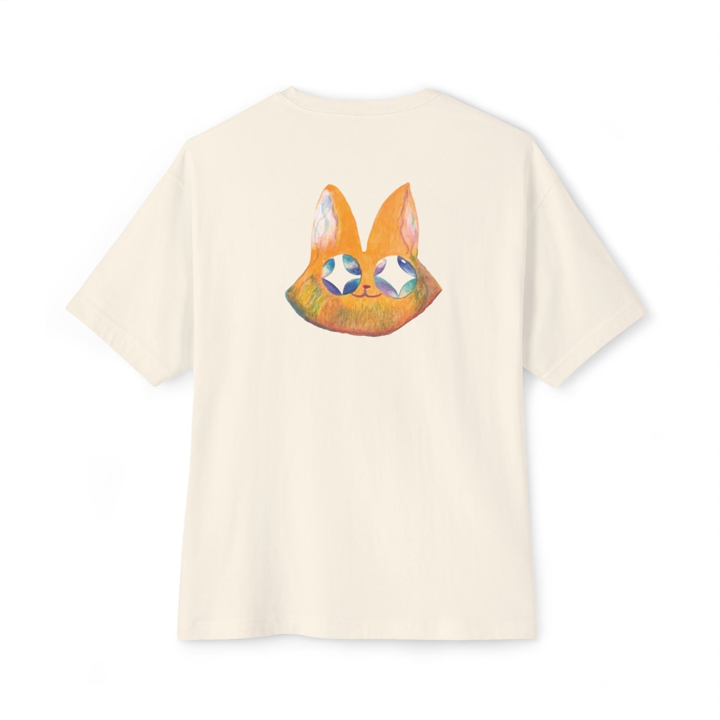 ‘ Fox ’ Unisex Boxy Tee