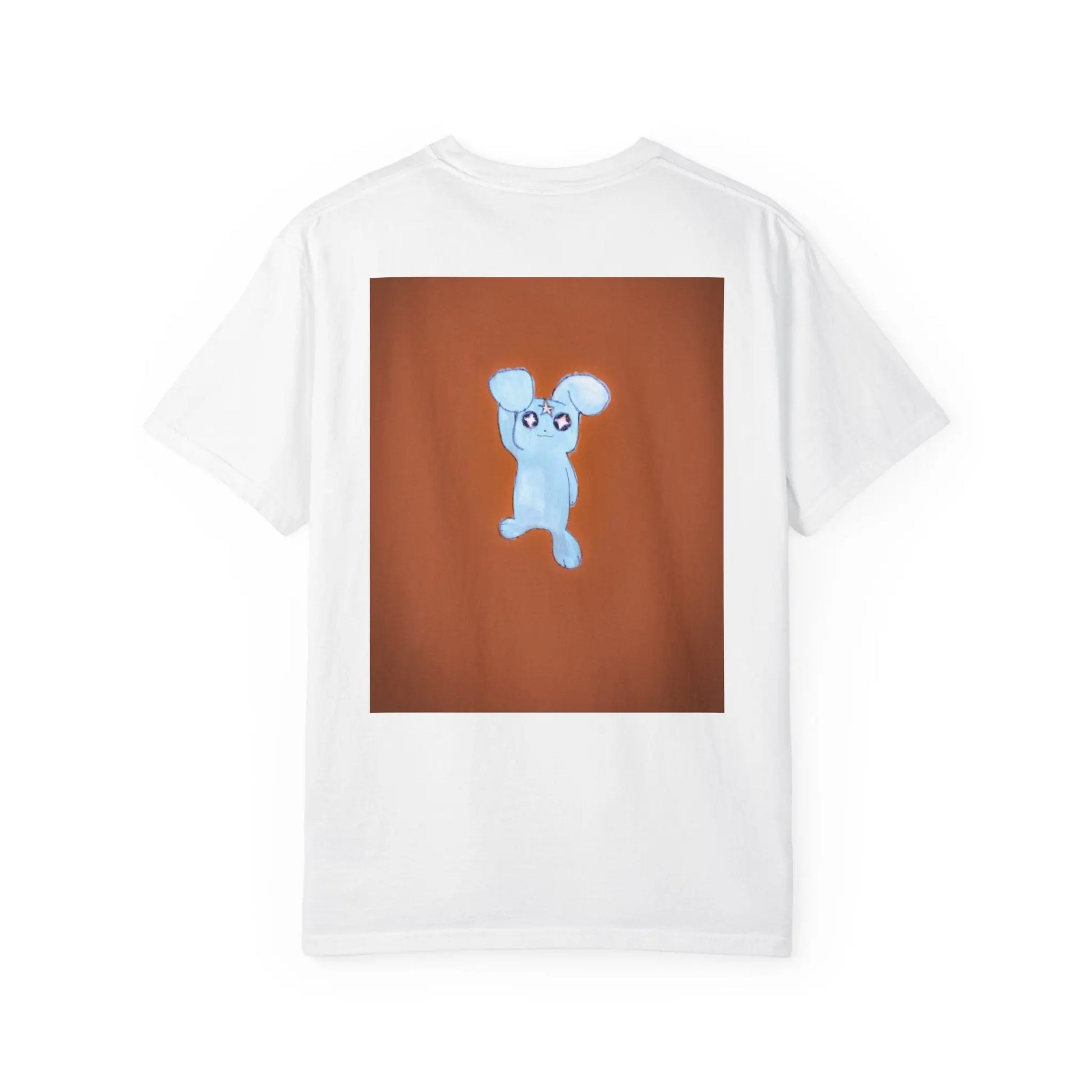 ‘ Blue ‘  Unisex Garment - Dyed Graphic T - Shirt Printify