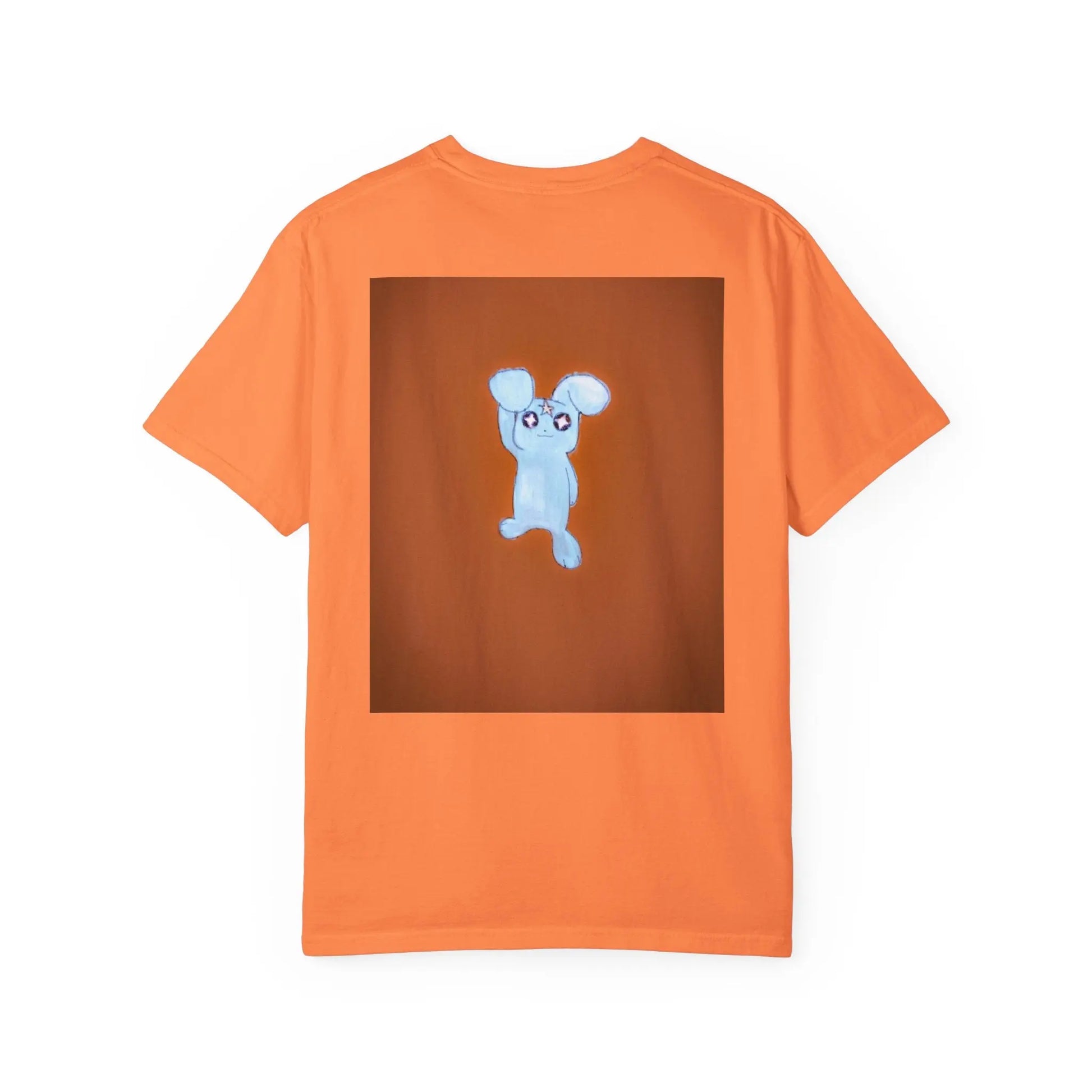 ‘ Blue ‘  Unisex Garment - Dyed Graphic T - Shirt Printify