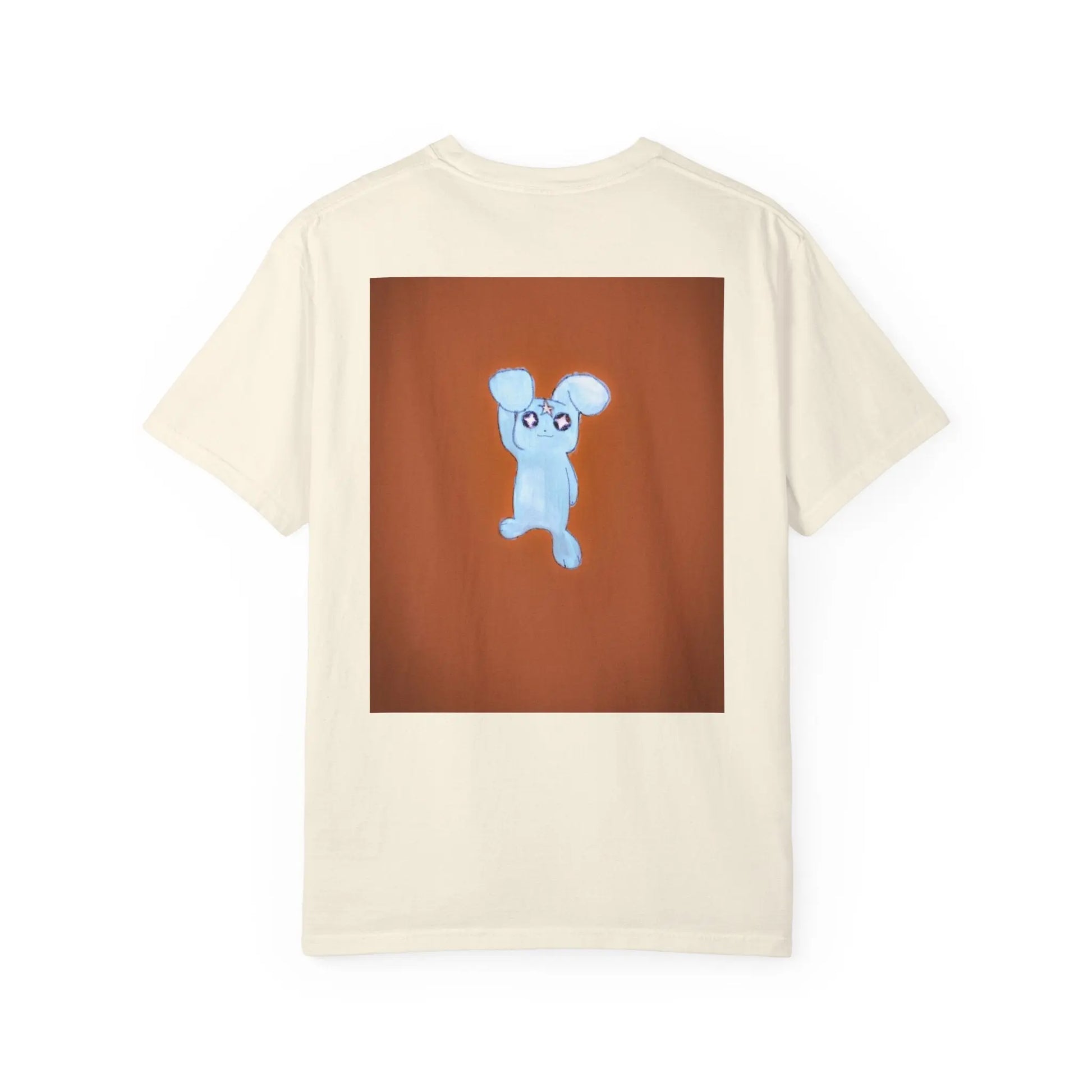 ‘ Blue ‘  Unisex Garment - Dyed Graphic T - Shirt Printify