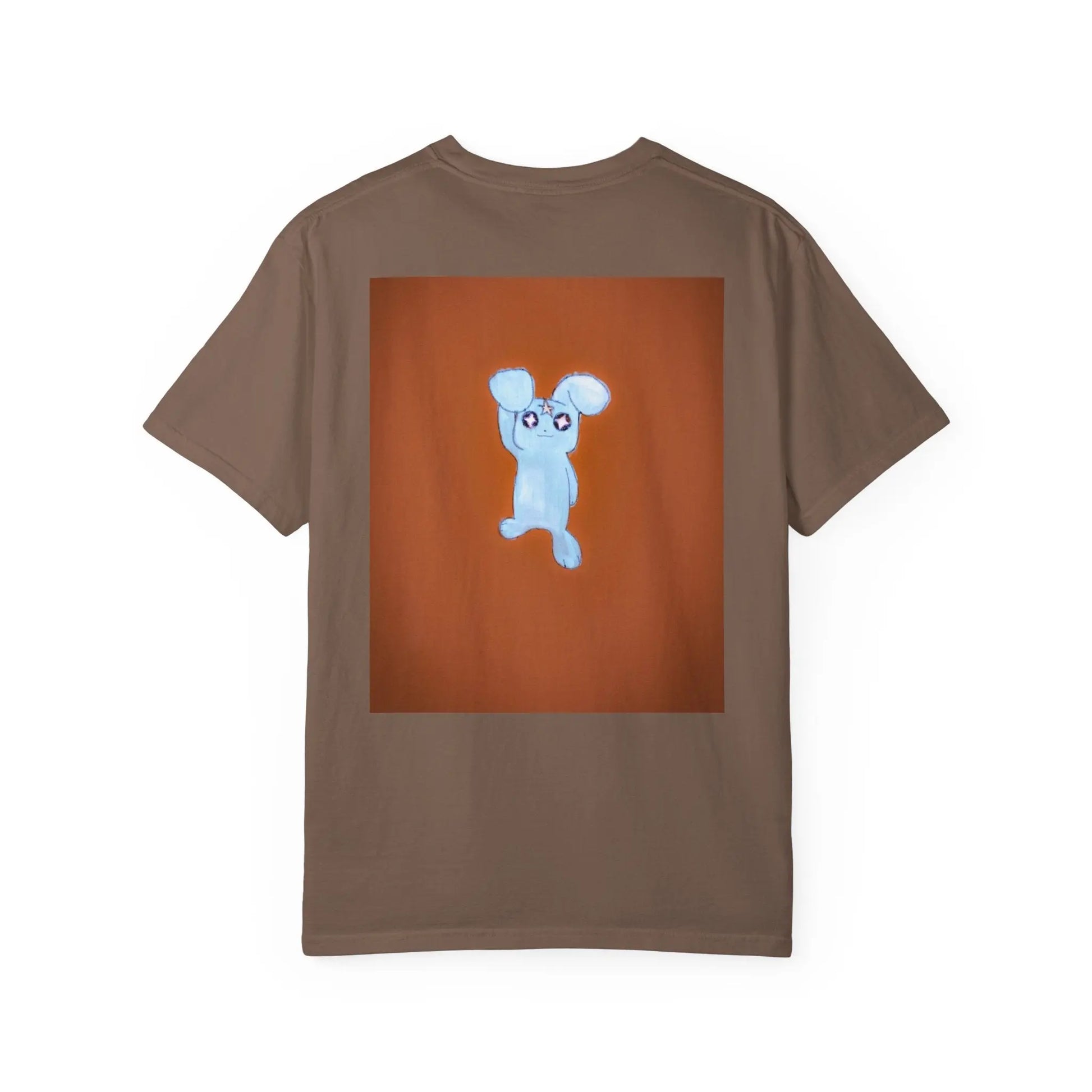 ‘ Blue ‘  Unisex Garment - Dyed Graphic T - Shirt Printify