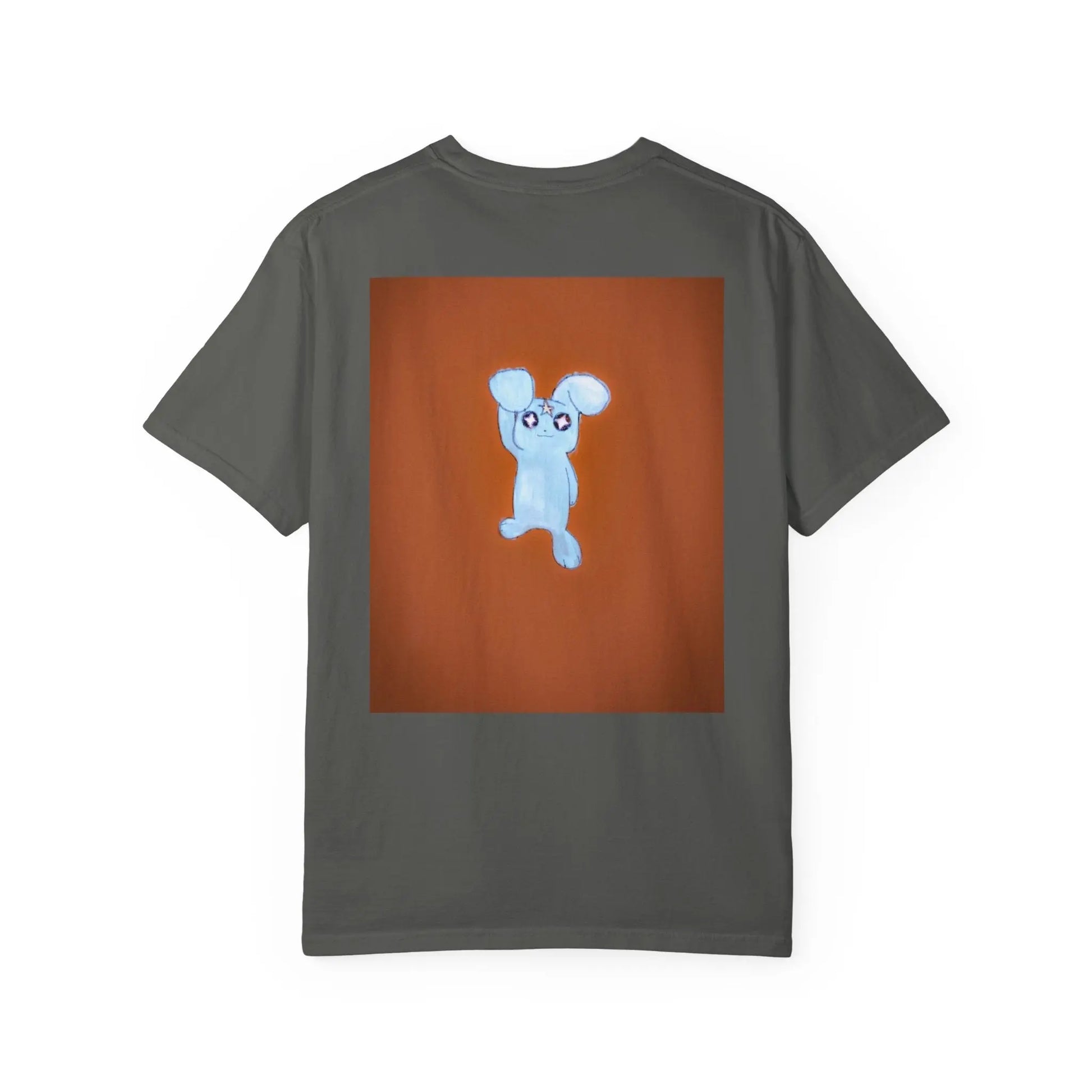 ‘ Blue ‘  Unisex Garment - Dyed Graphic T - Shirt Printify