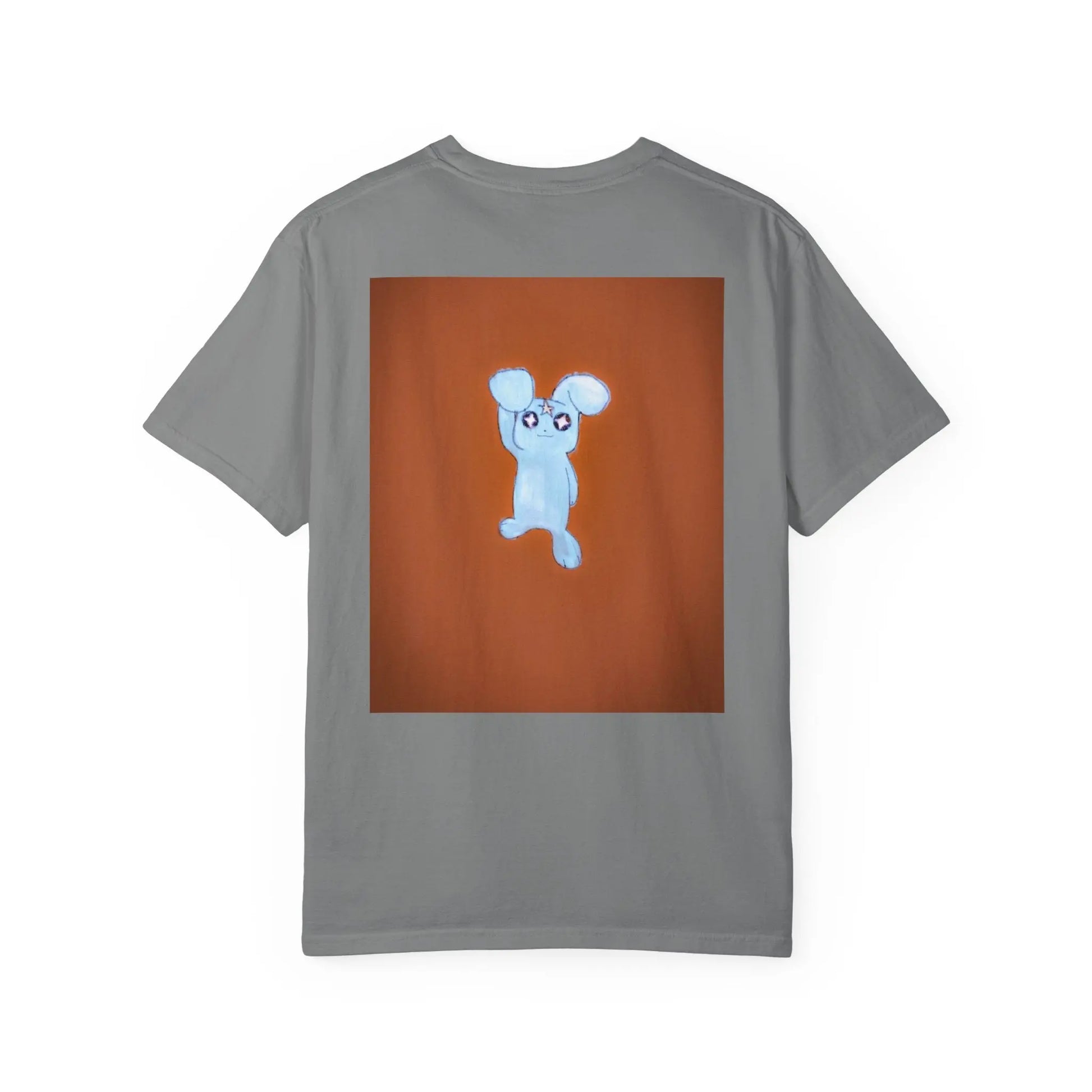 ‘ Blue ‘  Unisex Garment - Dyed Graphic T - Shirt Printify