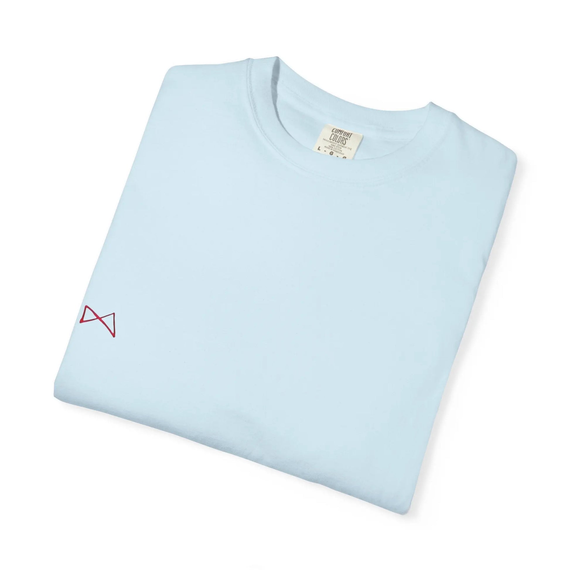‘ Blue ‘  Unisex Garment - Dyed Graphic T - Shirt Printify