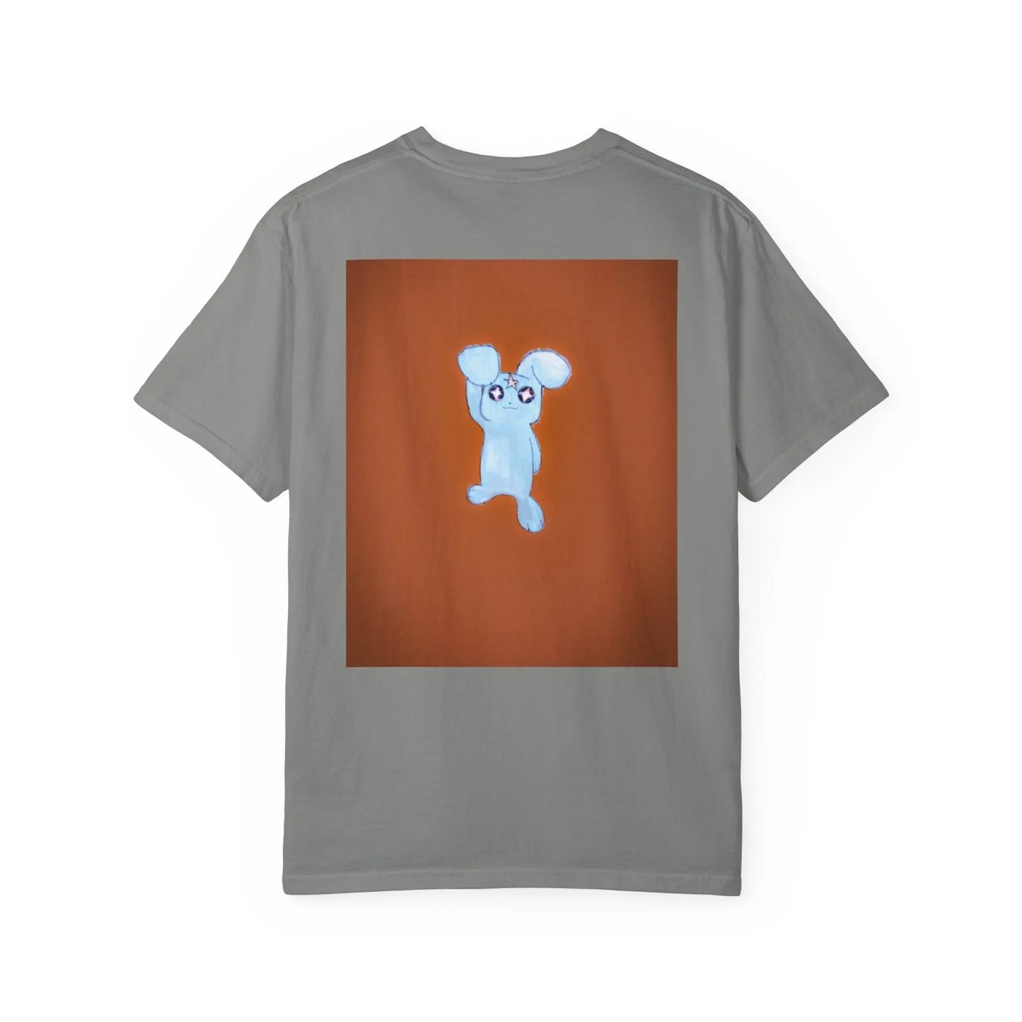 ‘ Blue ‘  Unisex Garment - Dyed Graphic T - Shirt Printify