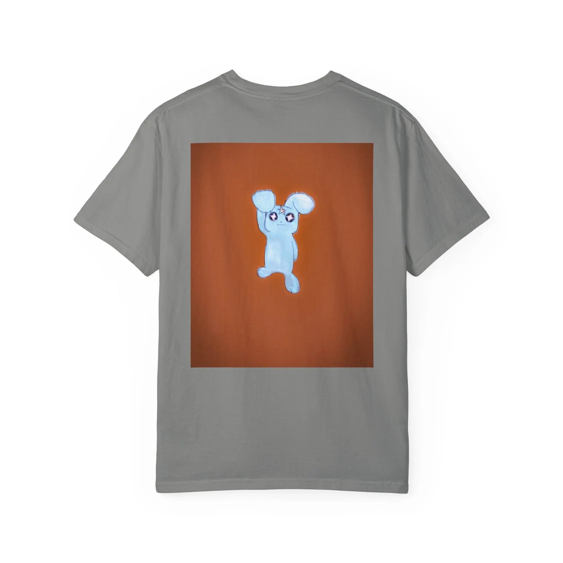 ‘ Blue ‘  Unisex Garment - Dyed Graphic T - Shirt Printify