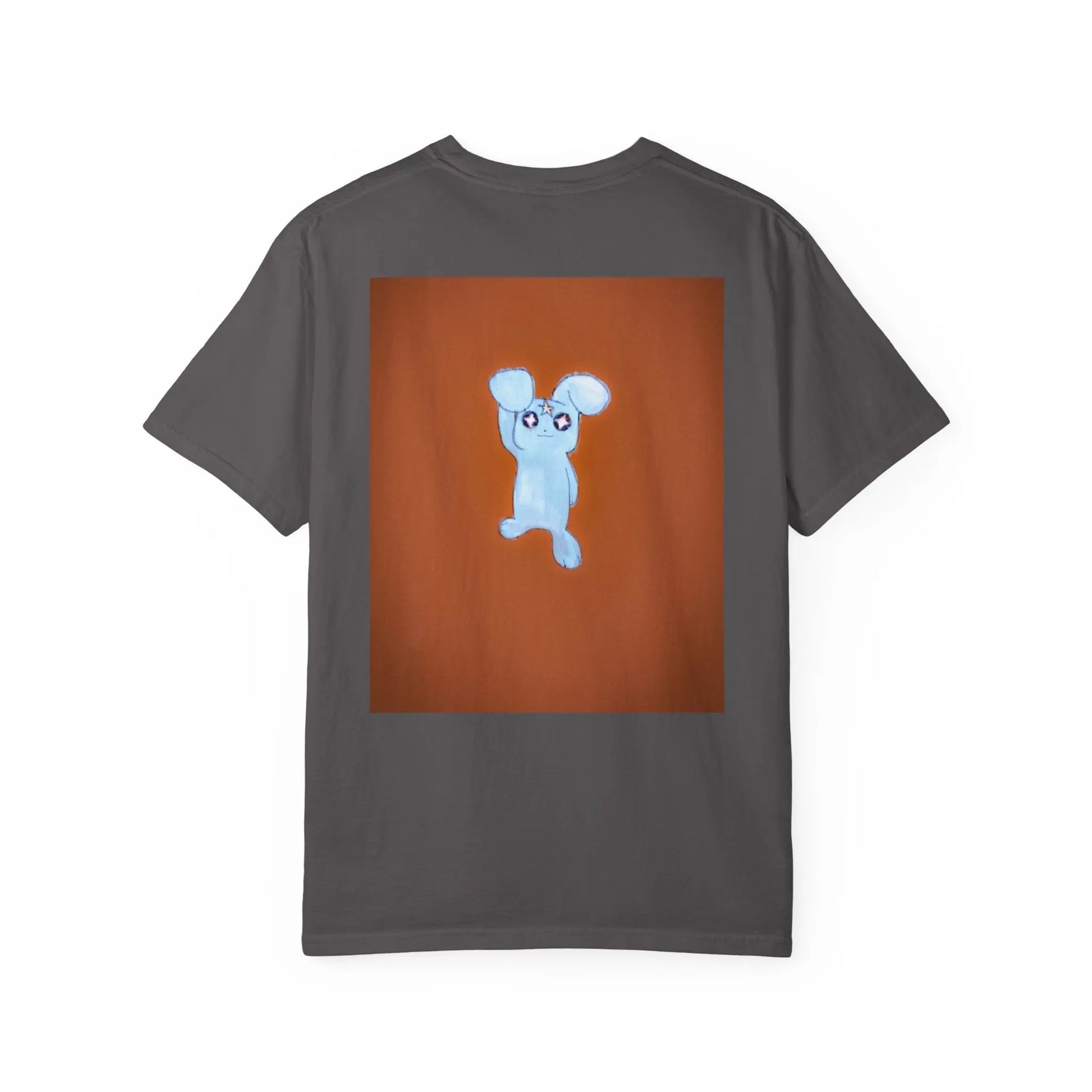 ‘ Blue ‘  Unisex Garment - Dyed Graphic T - Shirt Printify