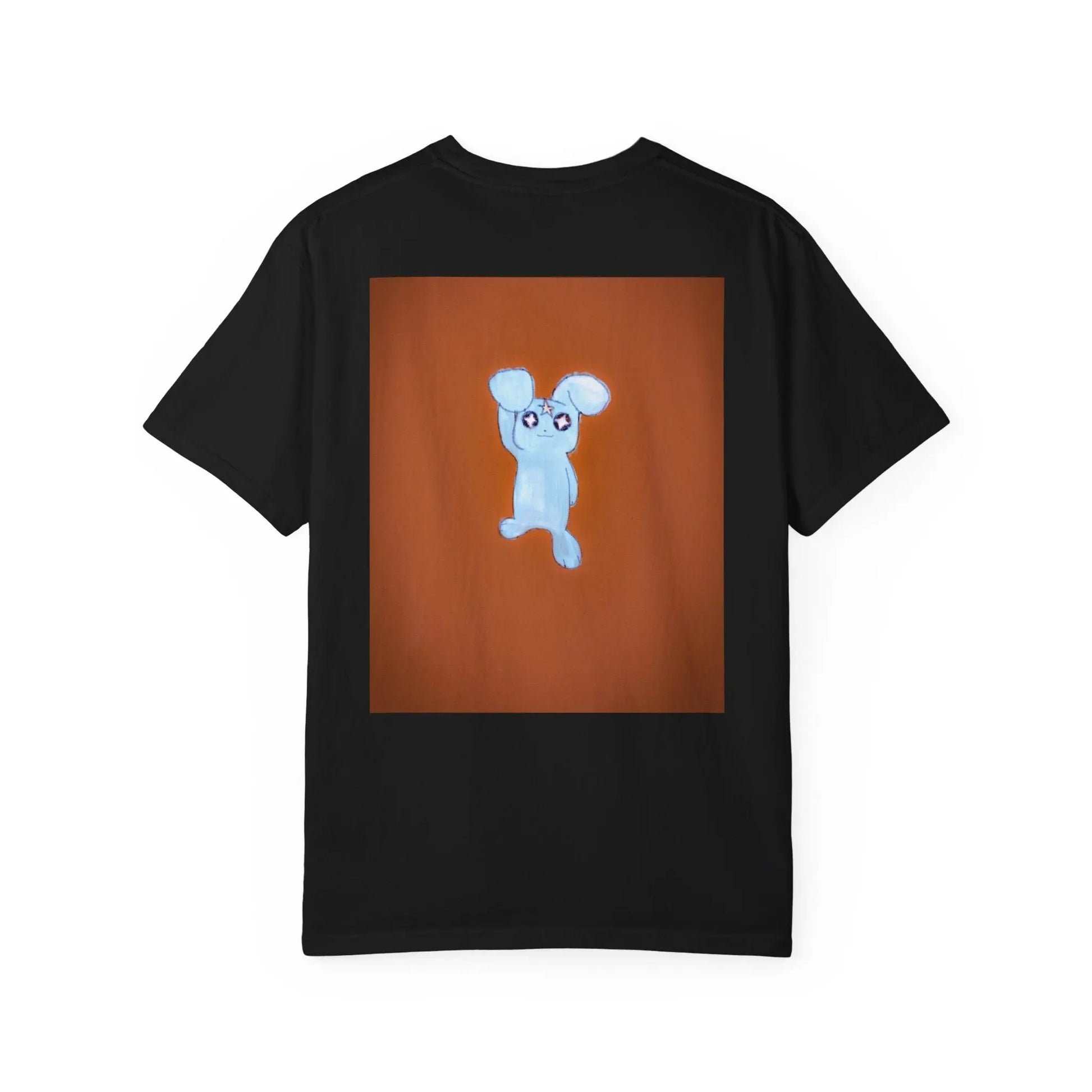 ‘ Blue ‘  Unisex Garment - Dyed Graphic T - Shirt Printify