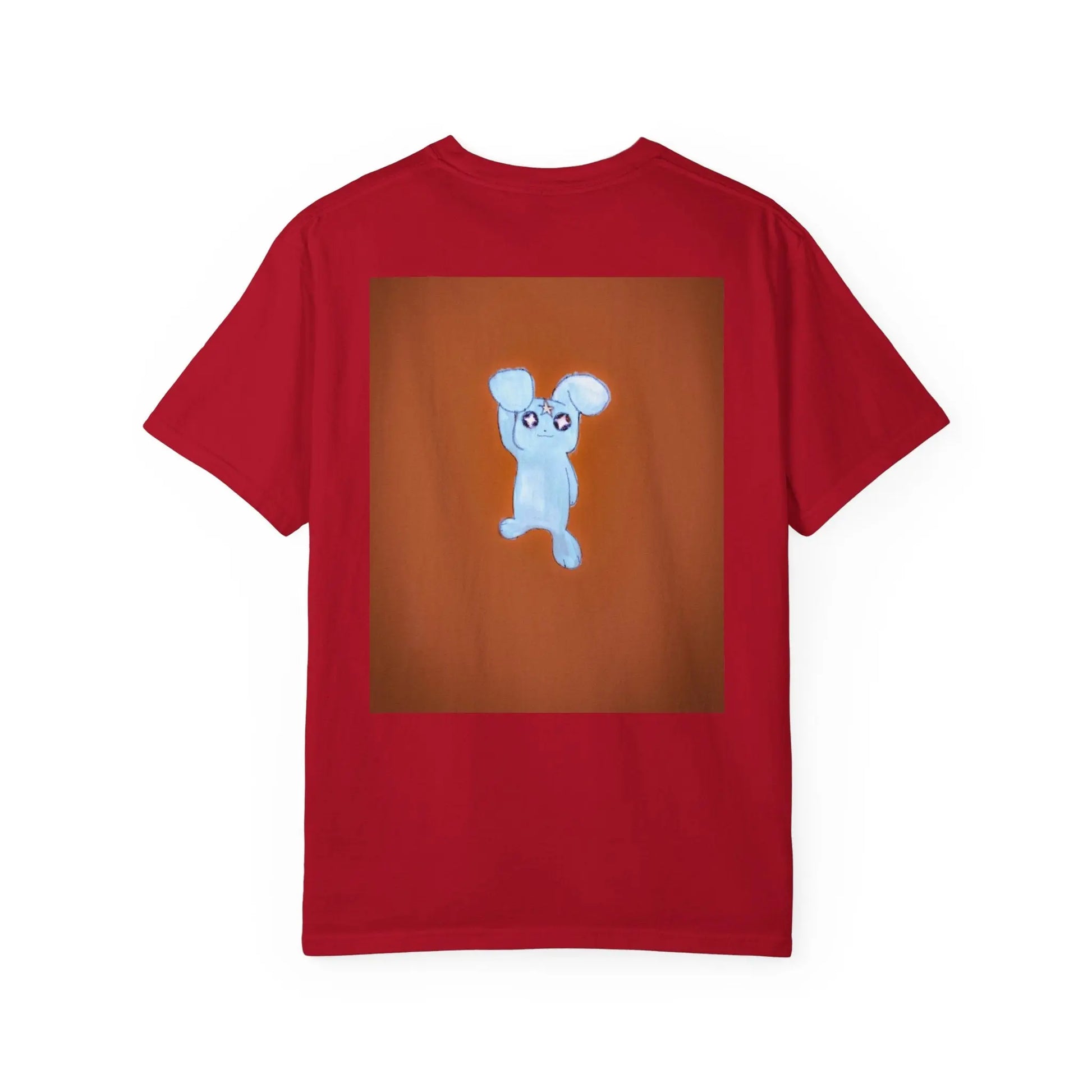 ‘ Blue ‘  Unisex Garment - Dyed Graphic T - Shirt Printify
