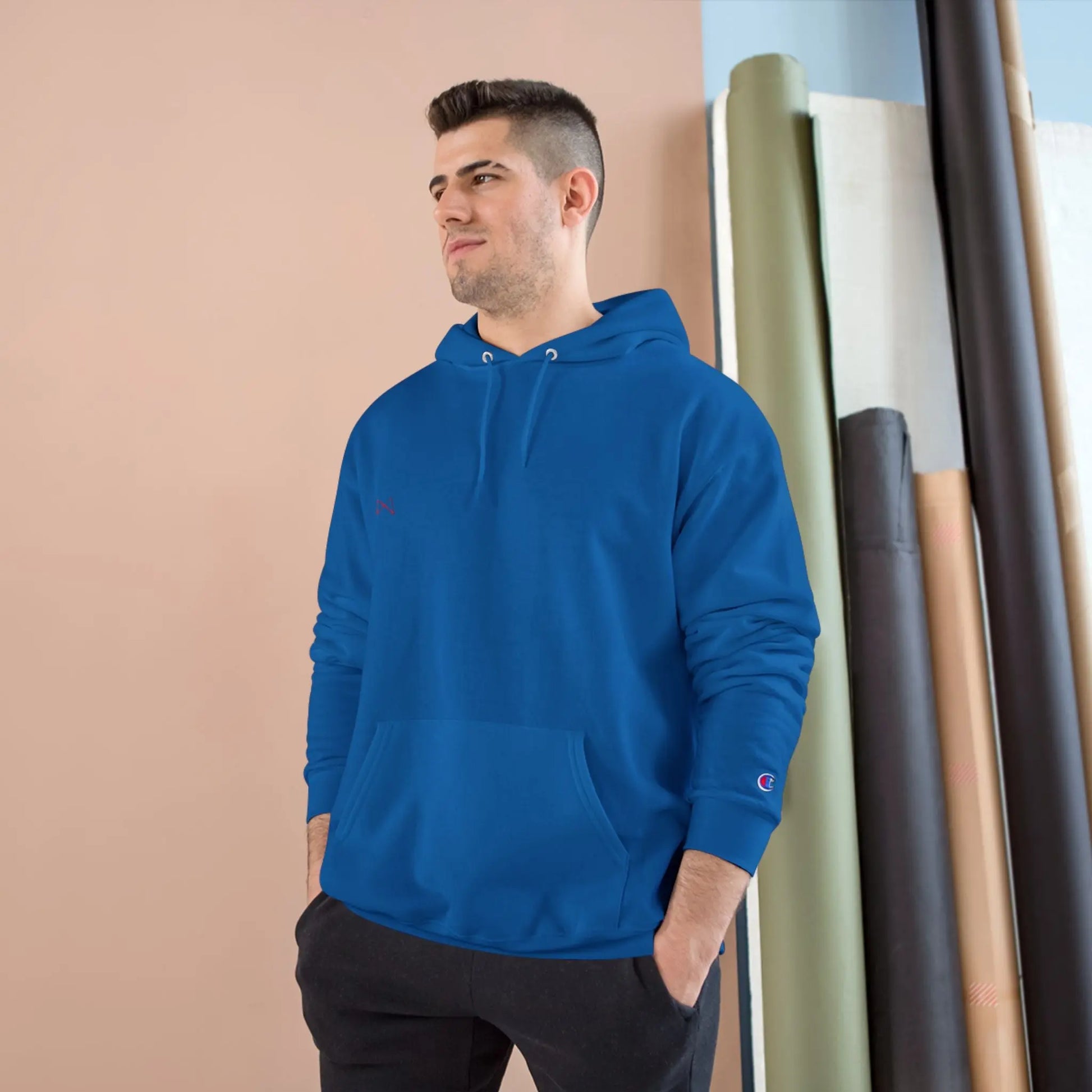 ‘ Mugen ‘  Champion Hoodie Printify